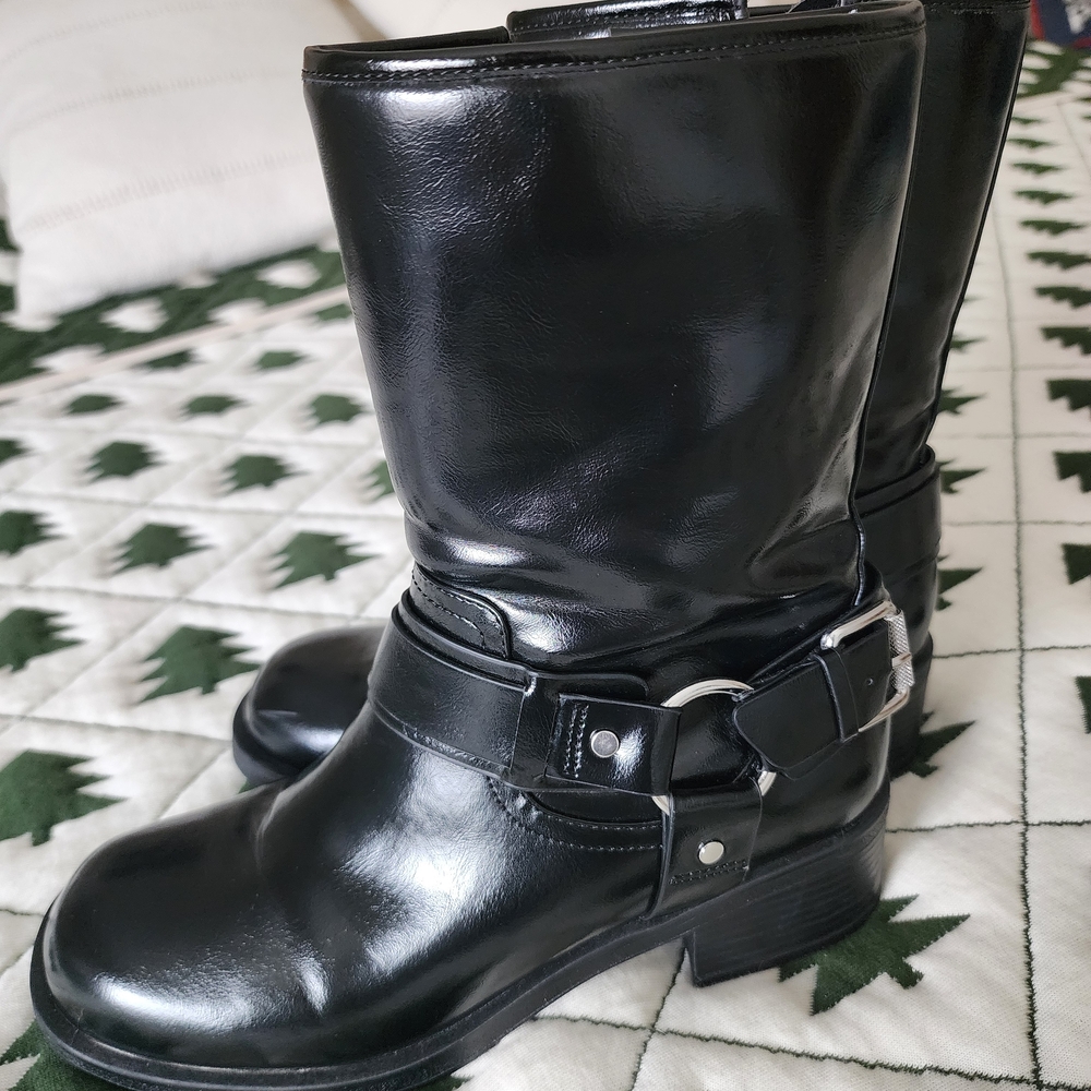Dolce Vita Black Armonda Combat/Moto Boots - Picture 11 of 11